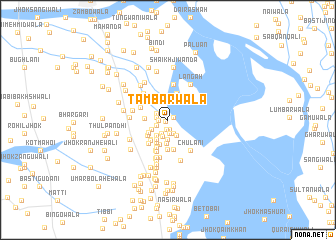 map of Tambarwāla
