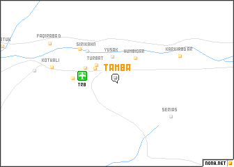 map of Tamba