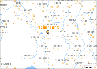 map of Tambelang
