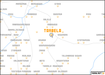 map of Tambéla
