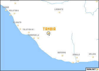 map of Tambia