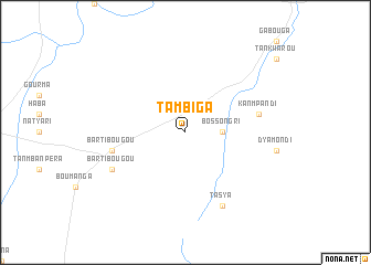 map of Tambiga