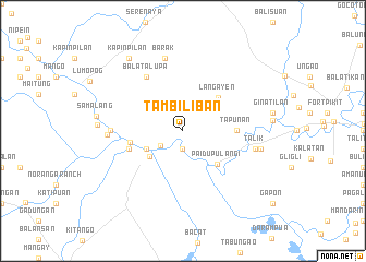 map of Tambiliban