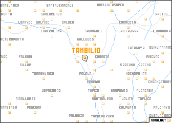 map of Tambilio