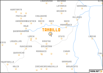 map of Tambillo