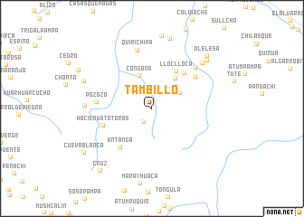 map of Tambillo
