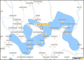 map of Tambinga
