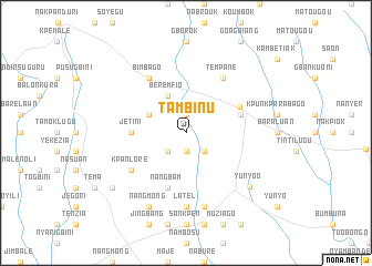 map of Tambinu