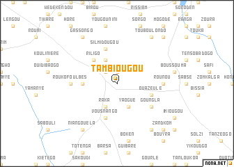 map of Tambiougou