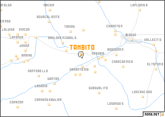 map of Tambito