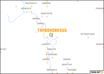 map of Tambohobe Sud