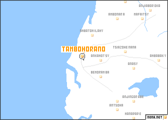 map of Tambohorano