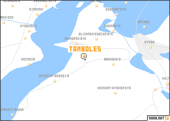 map of Tamboles