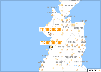 map of Tambongon