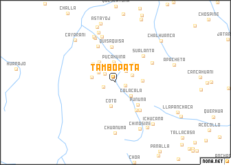 map of Tambopata