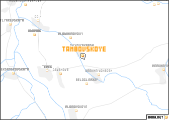 map of Tambovskoye