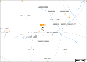 map of Tambo