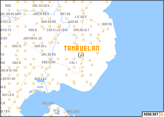 map of Tambuelan