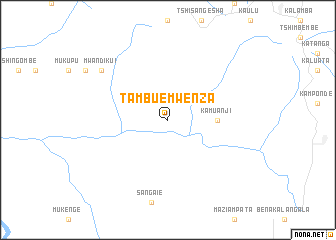 map of Tambue-Mwenza