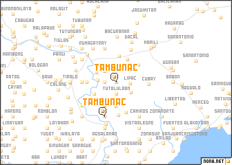 map of Tambunac