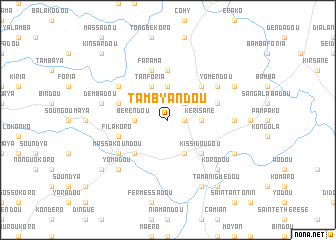 map of Tambyandou