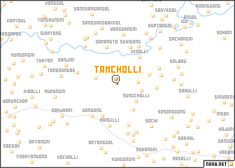 map of Tamch\