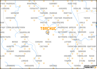 map of Tam Chức