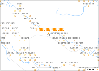 map of Tâm Ðồng Phường