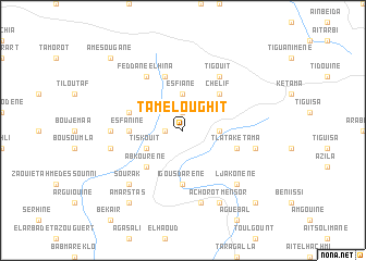 map of Tameloughit