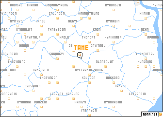 map of Tamē