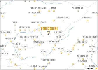 map of Tamgousi