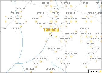 map of Tamidou