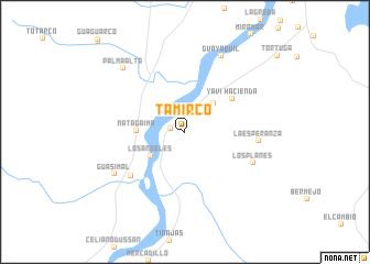 map of Tamirco