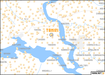 map of Tami-ri