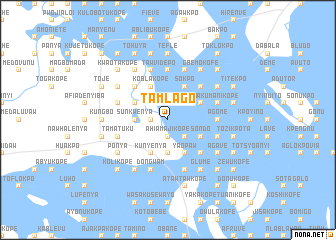 map of Tamlago