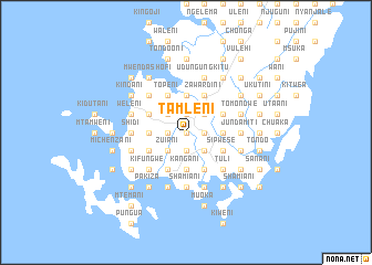 map of Tamleni