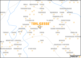 map of Tamligéssé