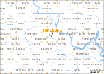 map of Tam Lương