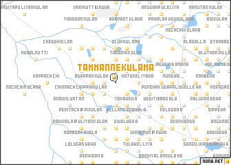 map of Tammannekulama