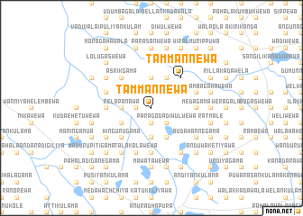 map of Tammannewa