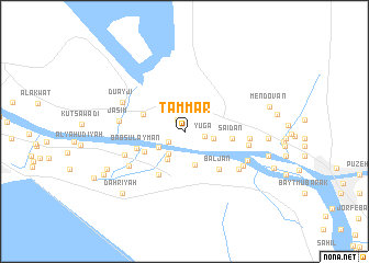 map of Tammār