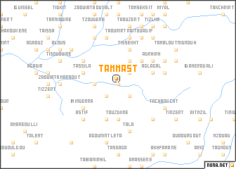 map of Tammast