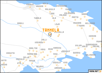 map of Tammela