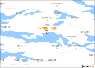 map of Tammikoski