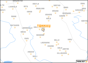 map of Tammiku