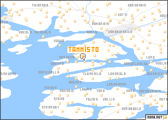 map of Tammisto