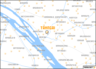 map of Tam Ngãi