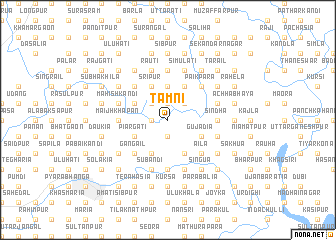 map of Tāmni