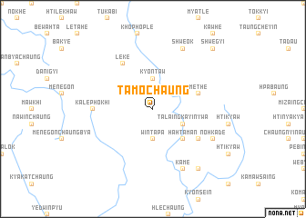 map of Tamochaung