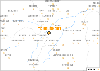 map of Tamoughout